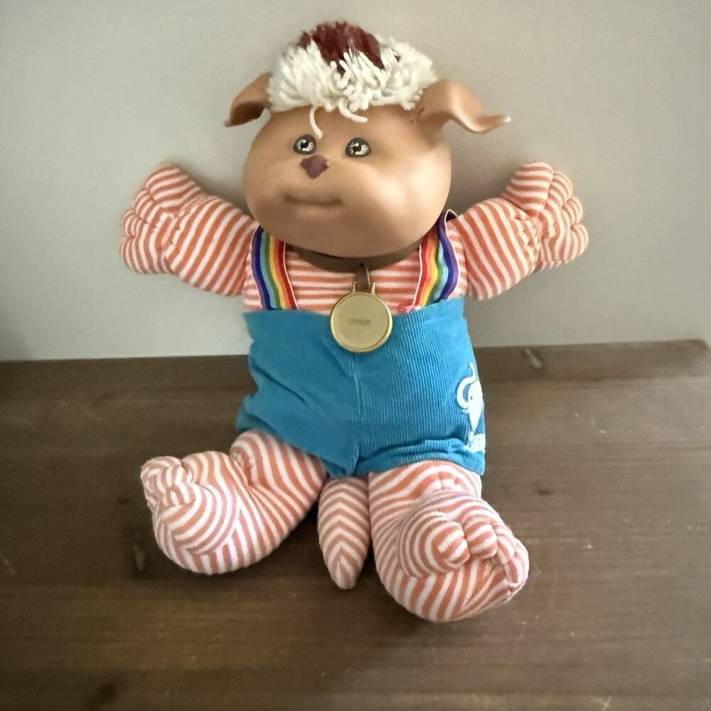 Vintage 1983 Cabbage Patch Kids Koosas Lion w/ Outfit Xavier Roberts